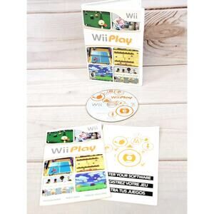 Wii Play Nintendo Wii Game CIB Complete With Manual Tested